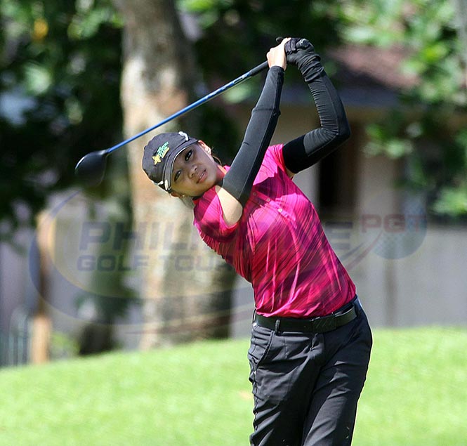 Princess Superal hacks a rescue shot on No. 13