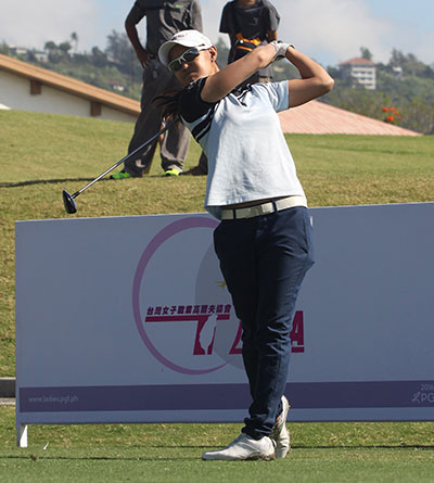 LPGA Tour campaigner Cyna Rodriguez