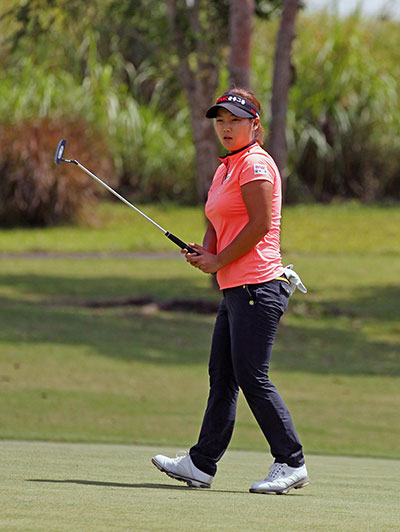 Lee Jeong-hwa hopes to cash in on top form and course familiarity as she seeks a second straight win at ICTSI Champion Tour.