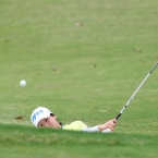 ye-nah hwang bunker in hole 12