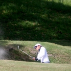 del rosario bunker shots in hole 9