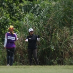 superal troubled in hole 9 rough